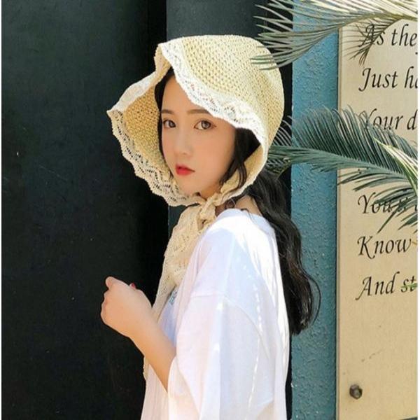보닛 벙거지 밀짚모자