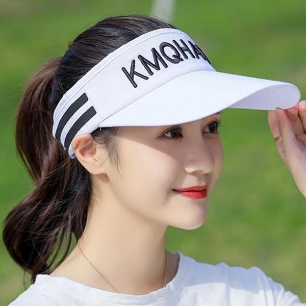 넓은챙 스포츠 골프모자썬캡 데일리 햇빛가리개 모자