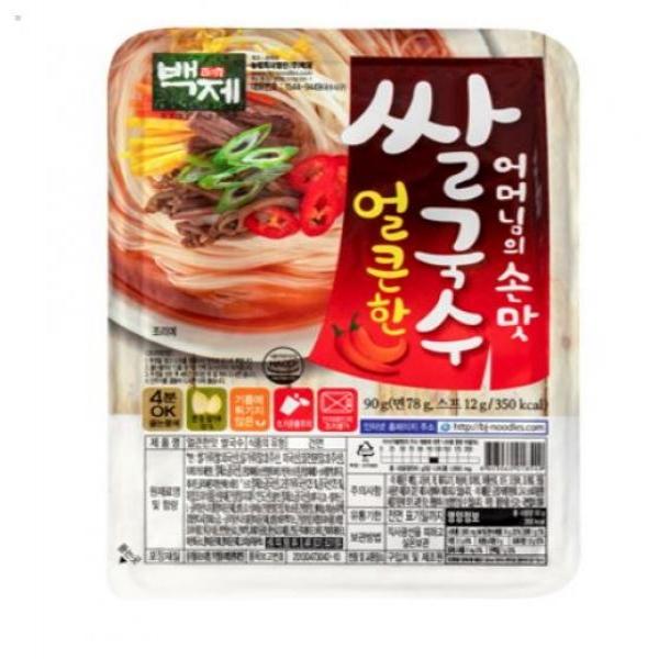 백제쌀국수얼큰한맛90g
