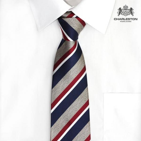 찰스톤 체크 넥타이 선물 정장 셔츠 남성 수트 기념