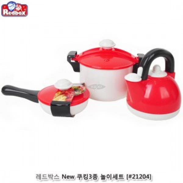 레드박스 New 쿠킹3종놀이세트 (#21204)