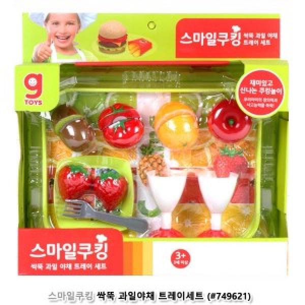 스마일쿠킹 싹뚝 과일야채 트레이세트 (#749621)