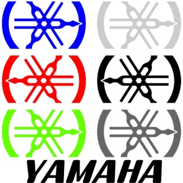YAMAHA 야마하 스티커 (좌우 1세트)   차량 데칼 반사스티커