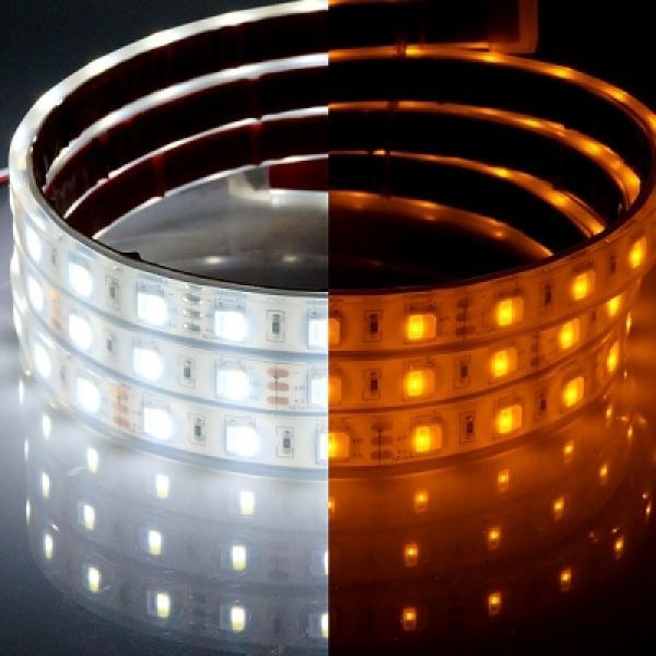 24V 버전2 2WAY LED바(화이트-옐로우LED) 30cm-5M까지 길이선택가능 + 모듈포함