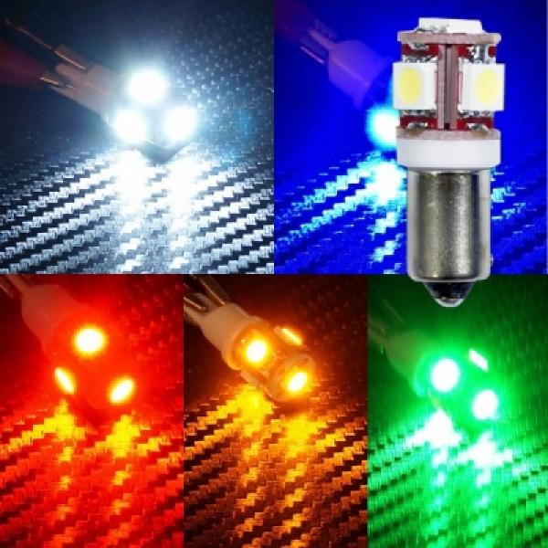 [꼬마전구타입] 12V-24V 5050 3칩 5발(국산) LED전구
