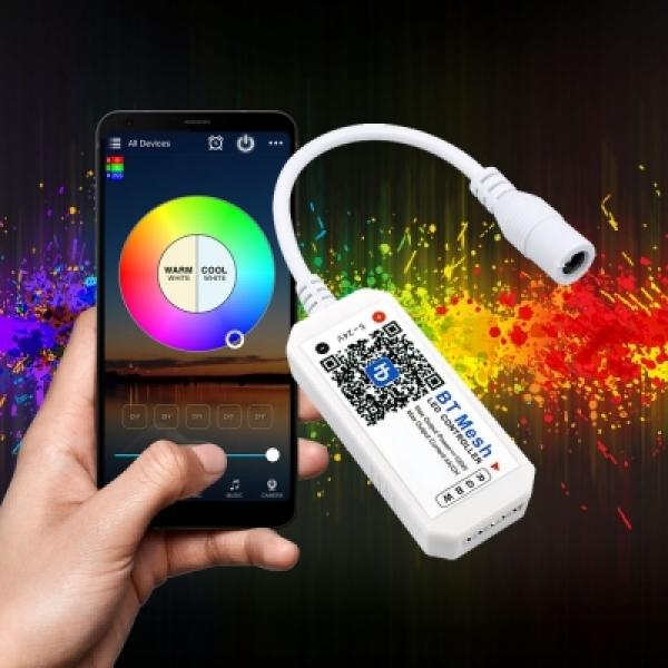 DC12V-24겸용 RGBW RGB용 블루투스 무선 LED모듈 컨트롤러