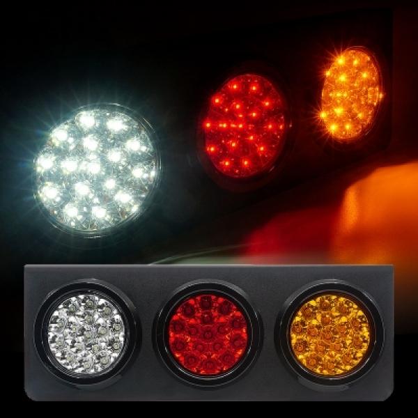 [C-007] 12V 사각 LED테일램프   데루등 후미등