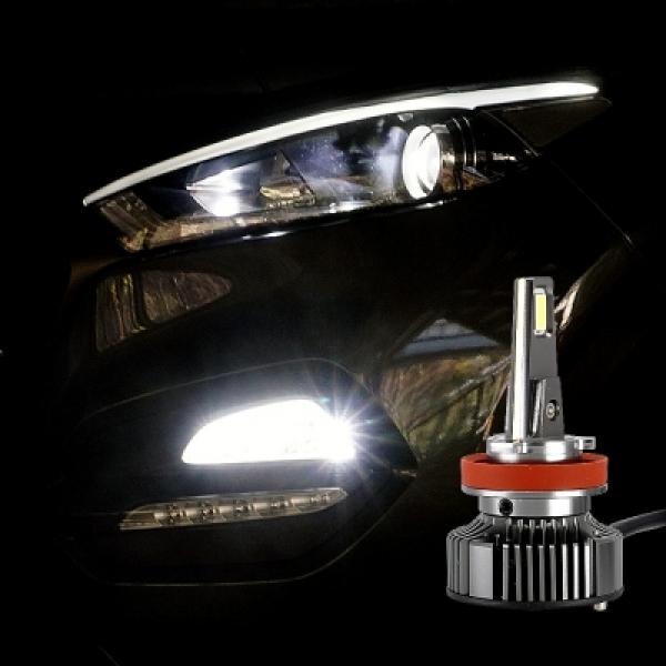 12V-24V겸용 LED전조등 LED안개등 H8 H11겸용타입 V13   2개 1세트   순정소켓형   4000루멘 40W