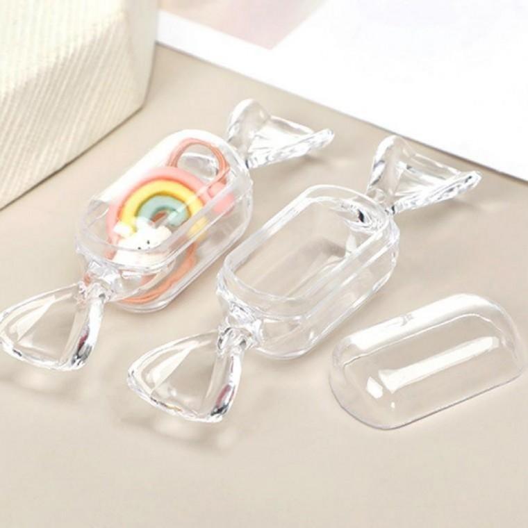 투명캔디 사탕모양 액세서리 보관함