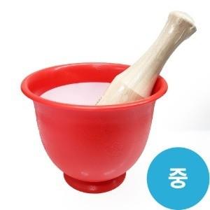 무공해 절구 중 절구공이 소 세트 1032-1 1077-1/ 김장 이유식 깨갈이 마늘 생강 방망이 절구통