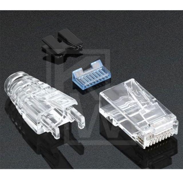CAT.6 RJ-45 플러그 100개 utp케이블 인터넷랜선