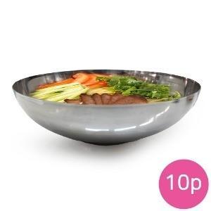 냉면기(중)10p 5101-10/ 볼 업소용 그릇 면기 냉면 라면 스텐그릇