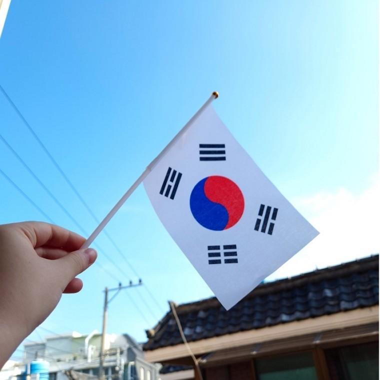 미니 태극기 깃발 1P 스포츠 단체응원