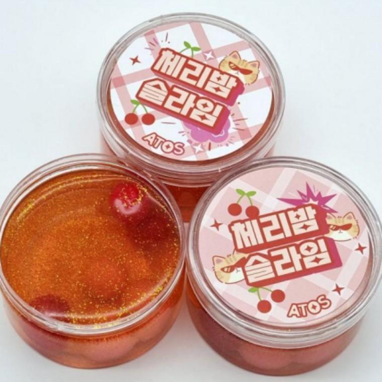 체리폼폼 향기나는 슬라임 액체괴물 촉감놀이 (낱개)