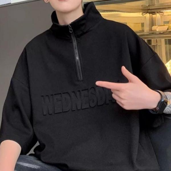 기본핏 통기성 좋은 스포티한 티셔츠 반집엎 시원한