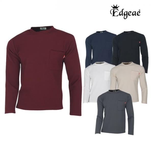 엣지애 공용~5XL 주머니 라운드티셔츠 MCTMD5024FW1