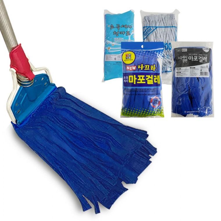 초극세사 대걸레 청마포 리필 교체용 마포걸레 모음전