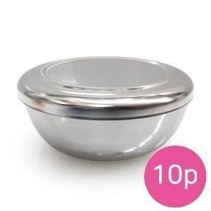 스텐공기(합식기) 10p 0416-10/ 업소용 밥그릇 공기