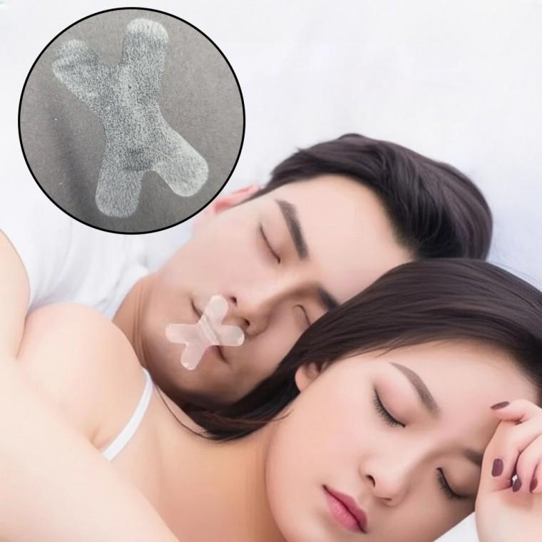 엑스자 형 입 막음 벌림 방지 테이프 밴드