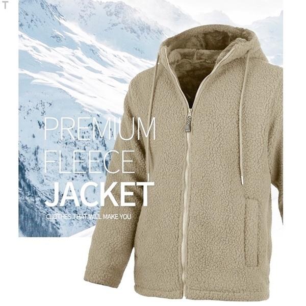 가볍고 따뜻한 후드 양털 플리스