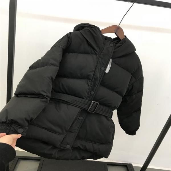 LW61400 덕다운 남녀공용 학생 후드 오리털 롱패딩
