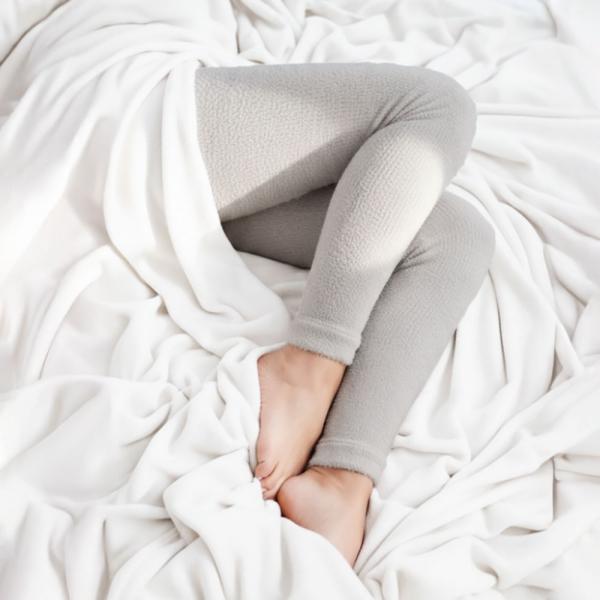 일본 직수입 모코모코 수면 파자마 레깅스(그레이)