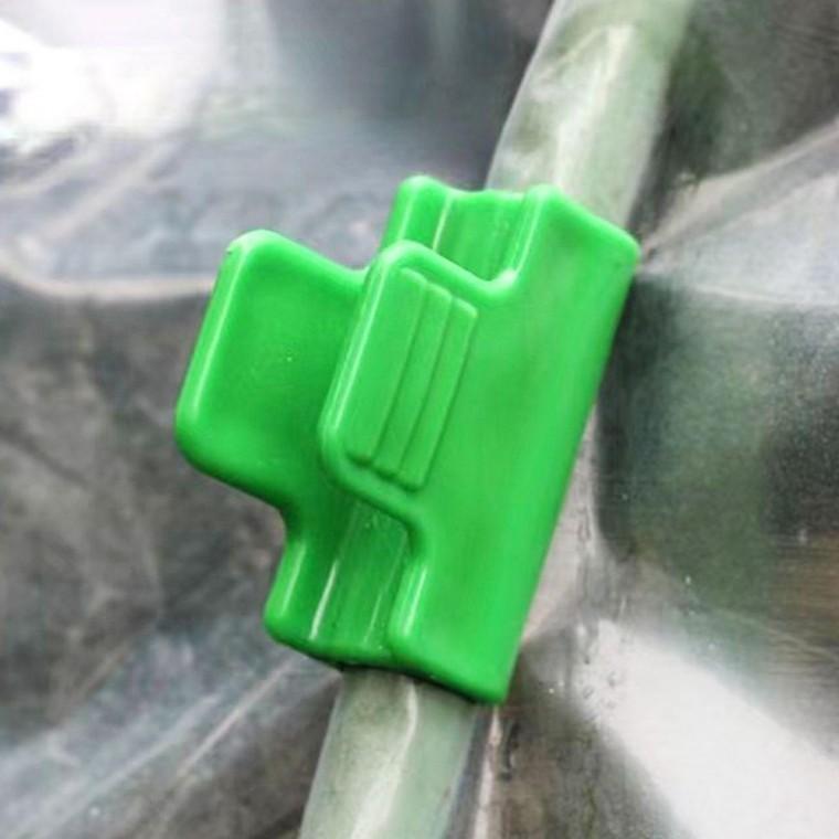 비닐하우스 파이프 고정 집게 클립 11mm 10p