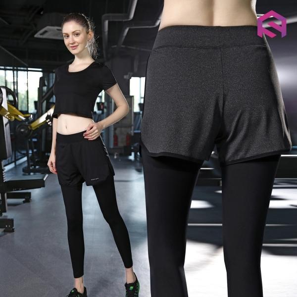 여성 9부 레이어드 레깅스