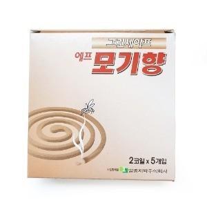 그린세이프모기향 5개입 3640 / 살충 퇴치 벌레