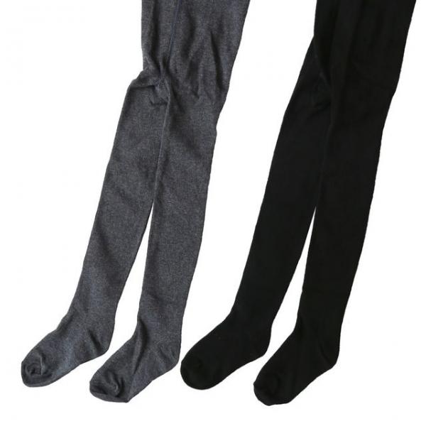 크라운삭스 유아동 무지 타이즈 (3세-10세) 3개 1세트