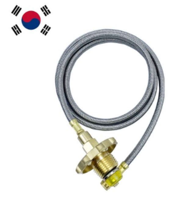 캠핑 스토브 LPG 프로판 가스 연결선 커넥터 프로판 연결호스 연장호스
