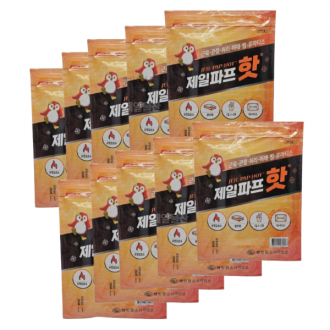 제일파프 핫 5매입 붙이는 패드 패치 건강 찜질팩 10개