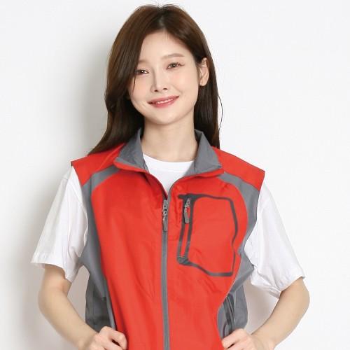 *공장직영 티공장* 그린파크/등산조끼/배색조끼/아웃도어조끼/KGP-2117 웰딩조끼
