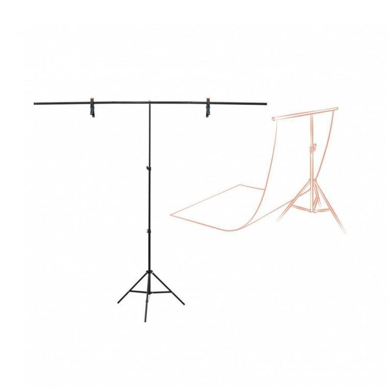 스튜디오 촬영 배경지 화이트 100X 193cm T형 3단 소품 미튜디오