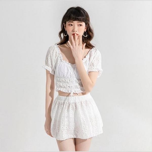 여름 레이스업 반바지 수영복 슬립 상의 밴딩 팬츠 비치웨어