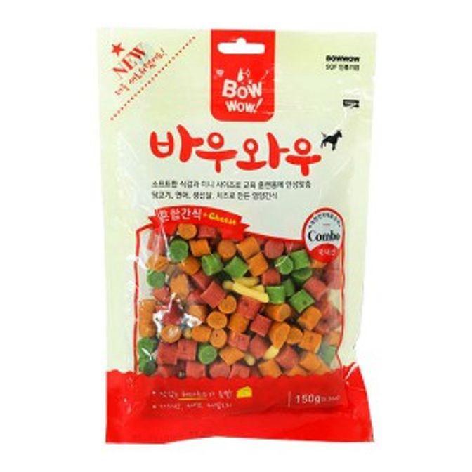 강아지 간식 150g 혼합 애견 먹이 영양 간식 디저트