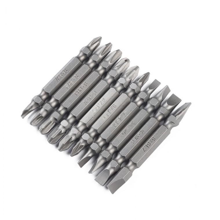 드라이버 십자 일자 비트 10종 세트 65mm