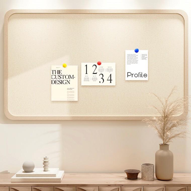 무타공 펠트보드 게시판 안내판 알림판 전시보드 40x60cm