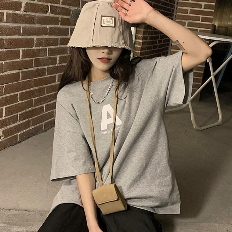 여름 반팔티 유행 캐주얼 티셔츠 여성 인기 박스티