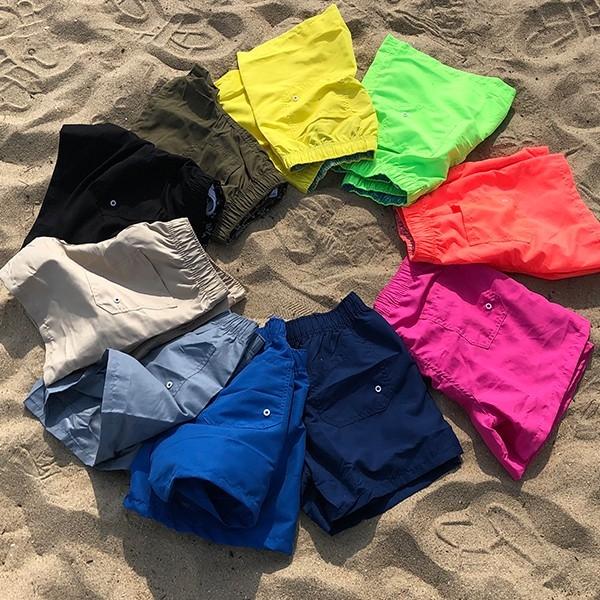 [기회공작소] 국내 최저가 커플 남녀공용 비치 바지 팬츠 보드숏 숏팬츠 쇼츠 3부 반바지 수영복 래쉬가드