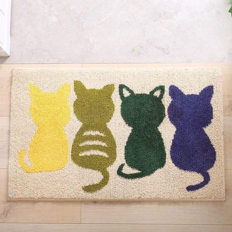 야옹이 보들들 발매트 40cmx60cm