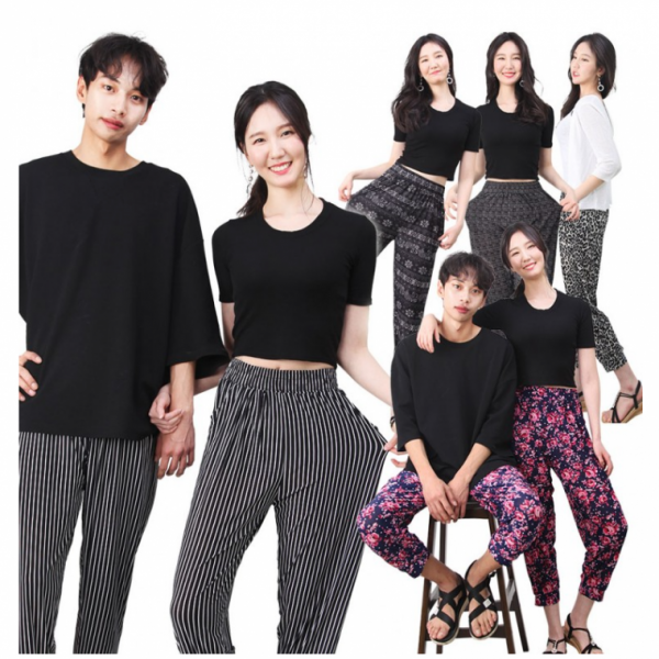 냉장바지 여름바지 여성 남성 아동용 아이스팬츠 쿨바지 쿨팬츠