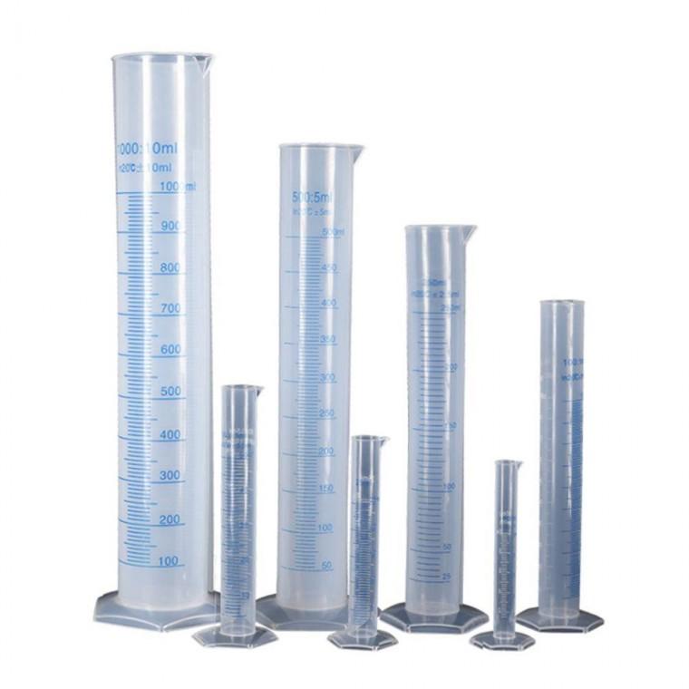 눈금 메스 실린더 플라스틱 플라스크 실험관 500mL 질산칼륨 액화 질소 원심분리기