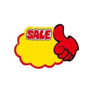 세모네모 POP카드 엄지손 세일 2416 마트 매대 상품진열 홍보 쇼카드 게시판 알림판
