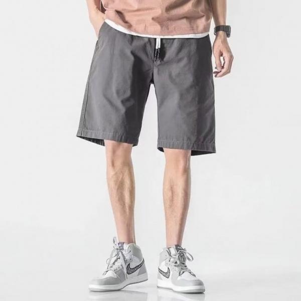 2500배송 남성 5부 반바지 남자바지 시원하고 부드러운 여름 남자바지 밴딩팬츠