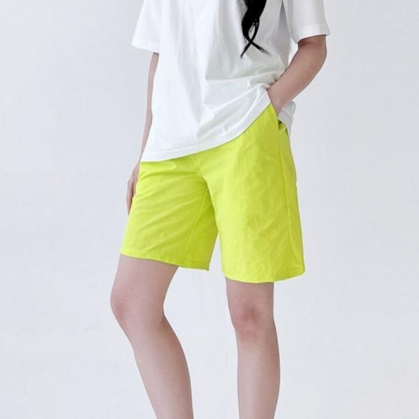 칼라 여자 스윔 팬츠 여성 비치 팬츠 수영 반바지