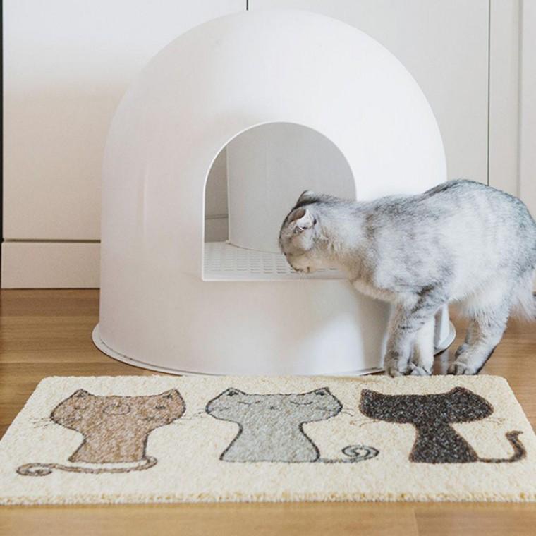 고양이 모래 매트 화장실 패드 스크래치