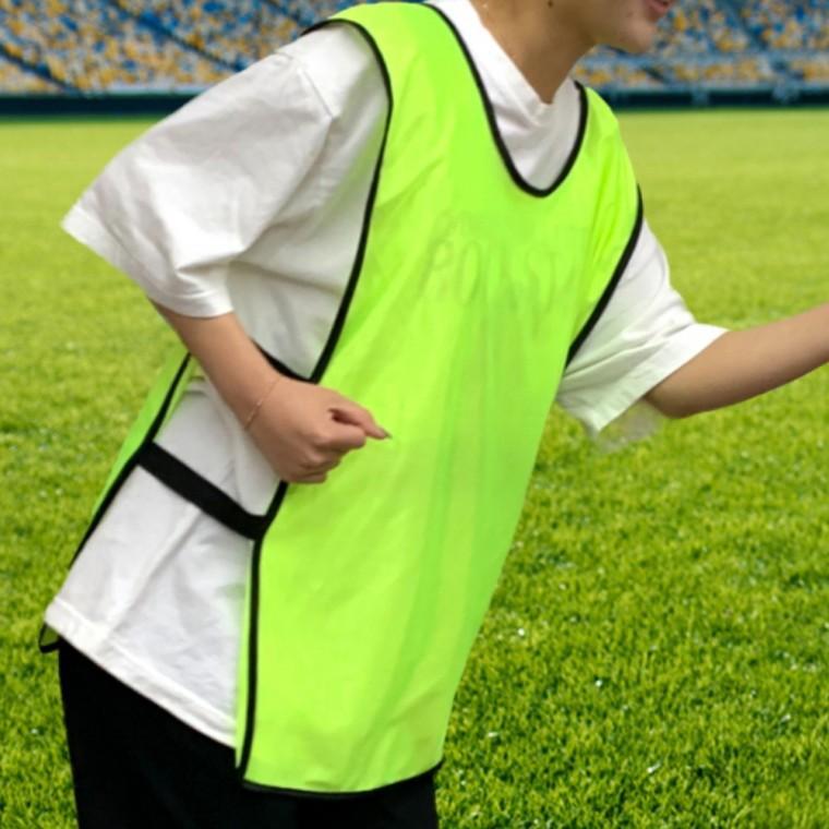 축구조끼 밴드형 팀조끼 그린