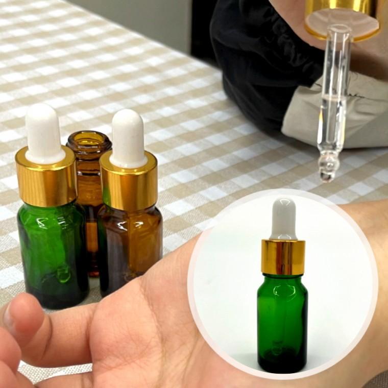 오일공병 오일 스포이드 녹색공병 10ml 스포이드병