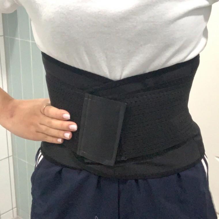 허대 헬스 복압 리프팅벨트 블랙 L 중량벨트